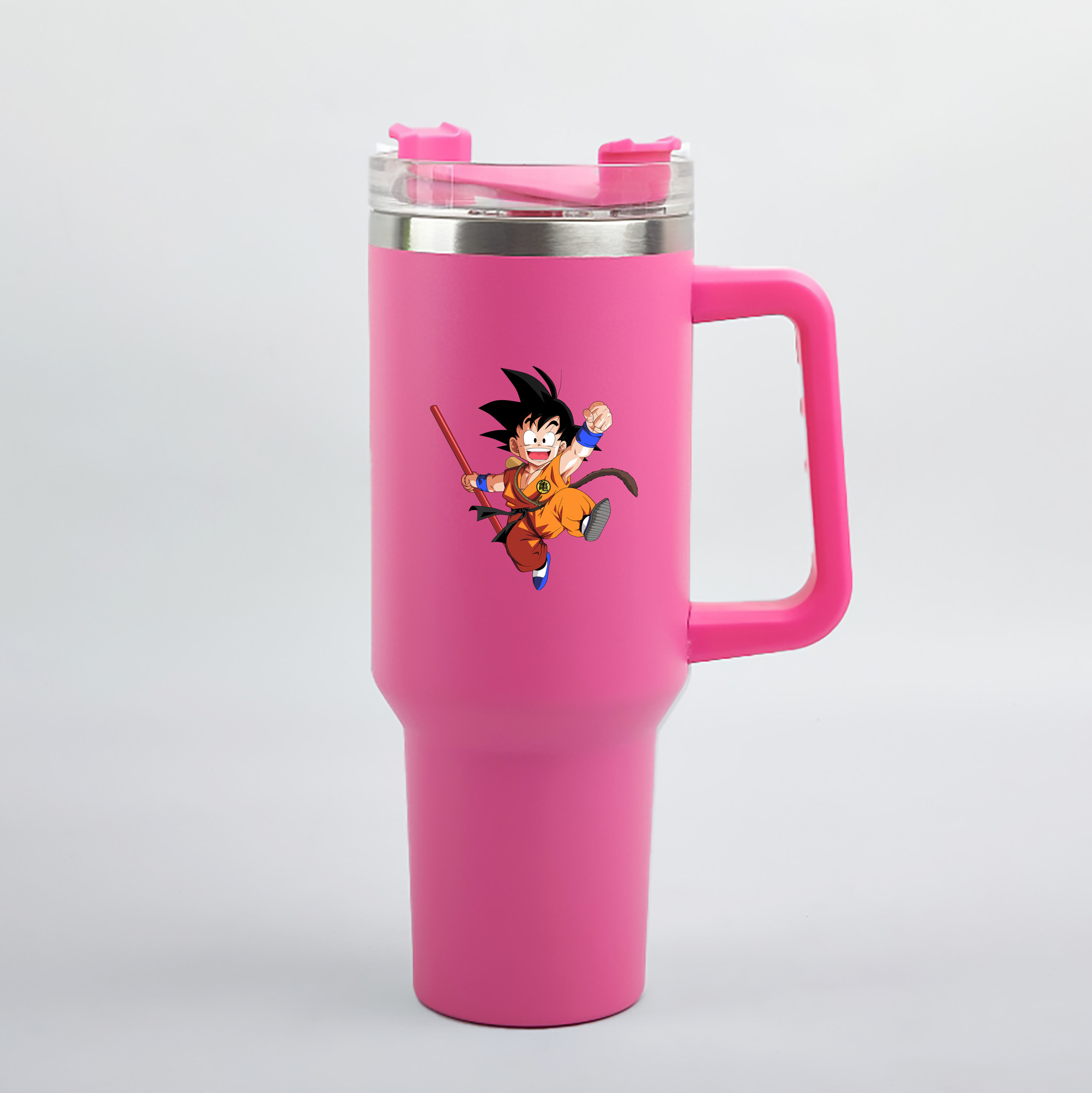 （画像用） ドラゴンボール 孫悟空（そん ごくう）Son Goku カカロット DRAGON BALL Kakarotto 1200mL車用タンブラー（カラープリント）